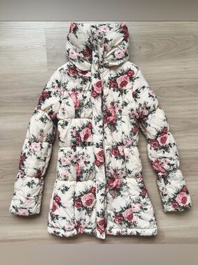 Liz Lisa floral puffer jacket❀